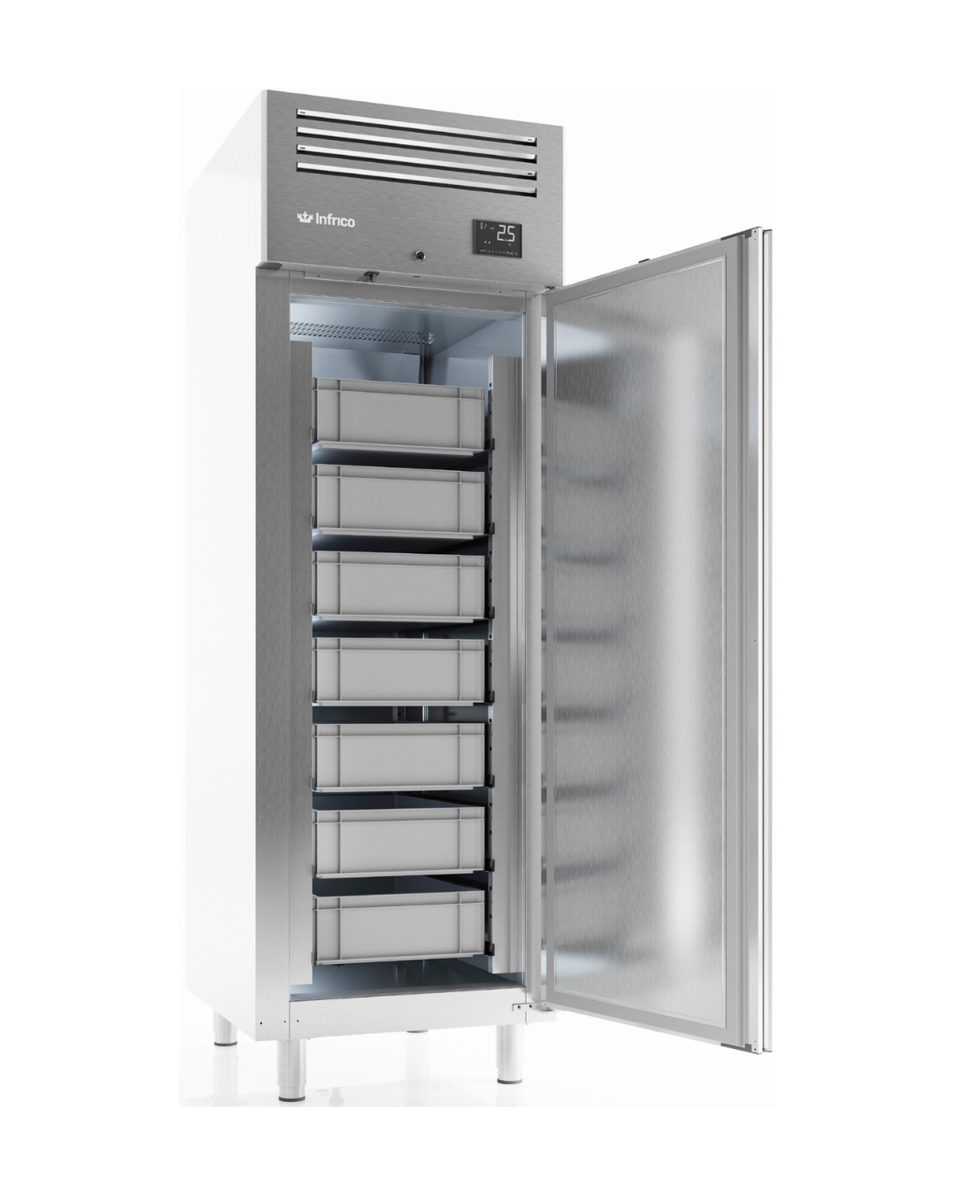 Armoire réfrigérée à poisson positive -2/+2°C 1 porte 687x794x2130mm