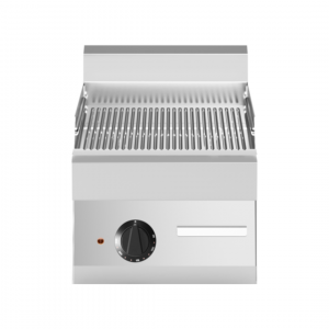 Plaque nervurée chromée électrique à poser 400x650x300 4,5kW