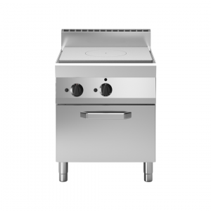 Plaque coup-de-feu avec four à gaz 700x650x850 13,2kW