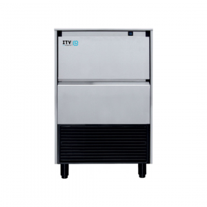Machine à glaçons pleins 56 Kg - Réserve 25Kg - refroidissement à eau
