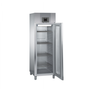 Armoire réfrigérée positive ventilée en inox 1 porte vitrée CONFORT- gastronormes 2/1