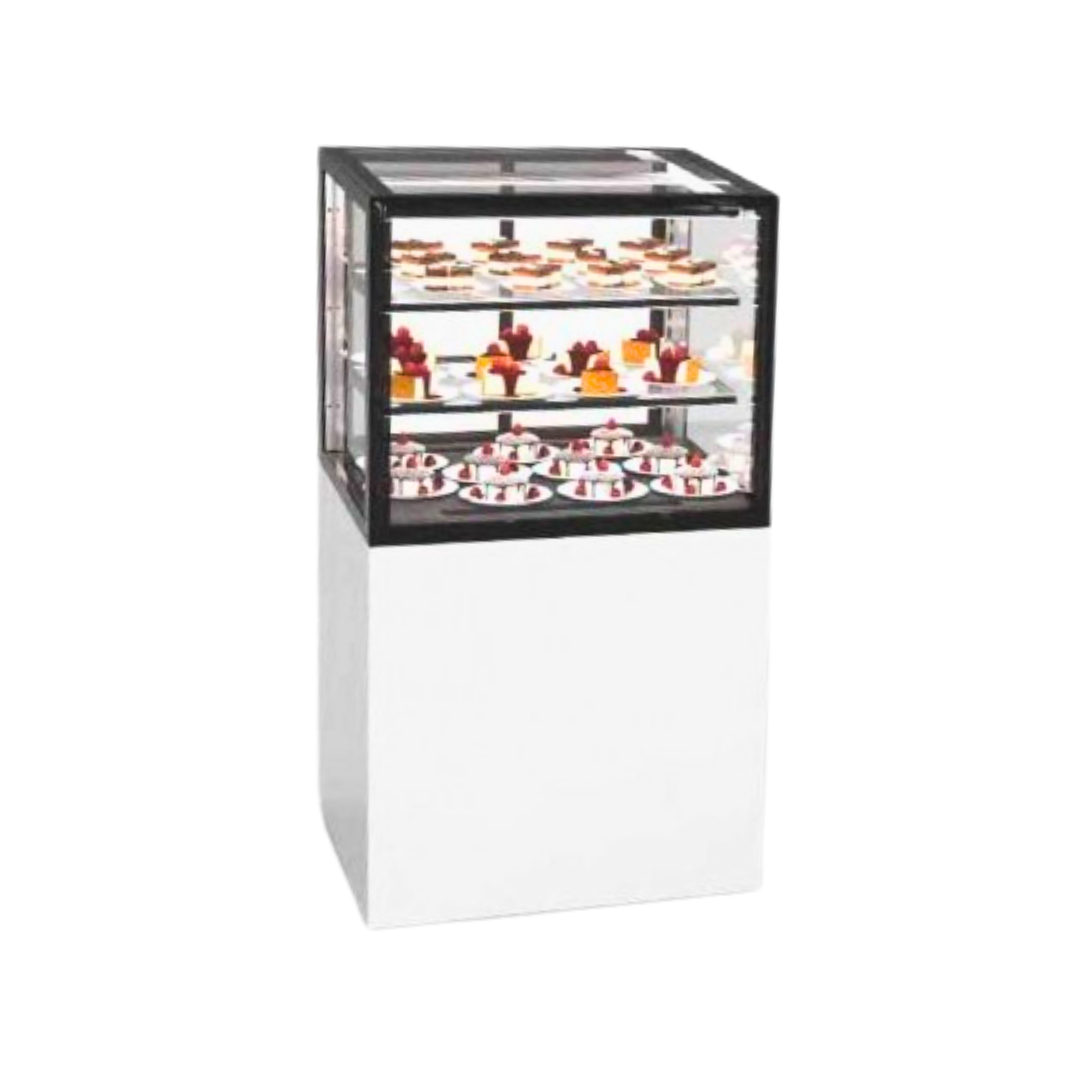 Vitrine de présentation chaude 3 niveaux - 600