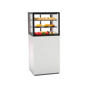 Vitrine de présentation réfrigérée libre service 3 niveaux - 600