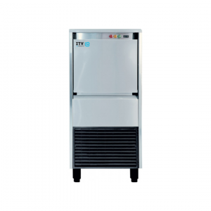 Machine à glaçons pailletes/grains 94 Kg - Réserve 20Kg - refroidissement à air