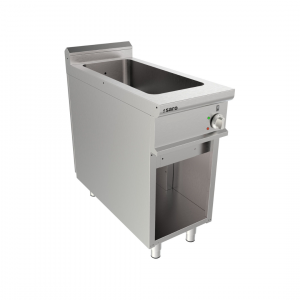 Bain marie électrique sur meuble ouvert GN 1/1+1/3 400x900x850mm