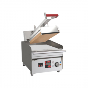 Plancha électrique à poser 1 zone + 1 presse CLAM - Puissance : 8 kW 400V