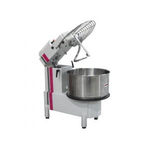 Pétrin à spirale 18 Kg - Tête relevable - 2 vitesses - Triphasé 400V