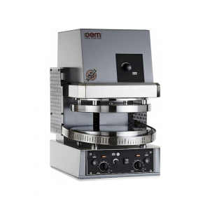 Formeuse à pizza plateau supérieur et inférieur évasé - Diamètre pizza : 50cm