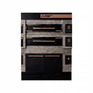 Four à pizza SERIE S ICON électrique 2 chambres avec étuve - 2 x 6 pizzas