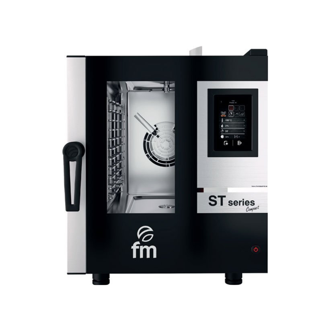 Four mixte Compact 4 niveaux GN 1/1 - Commande digitale - Nettoyage automatique