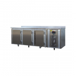 Tour climatisé 3 portes -10/+35°C avec dessus et dosseret inox - 2970x880x900mm