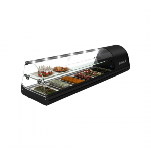 Vitrine réfrigérée TAPAS Line à poser 2 niveaux - 1438