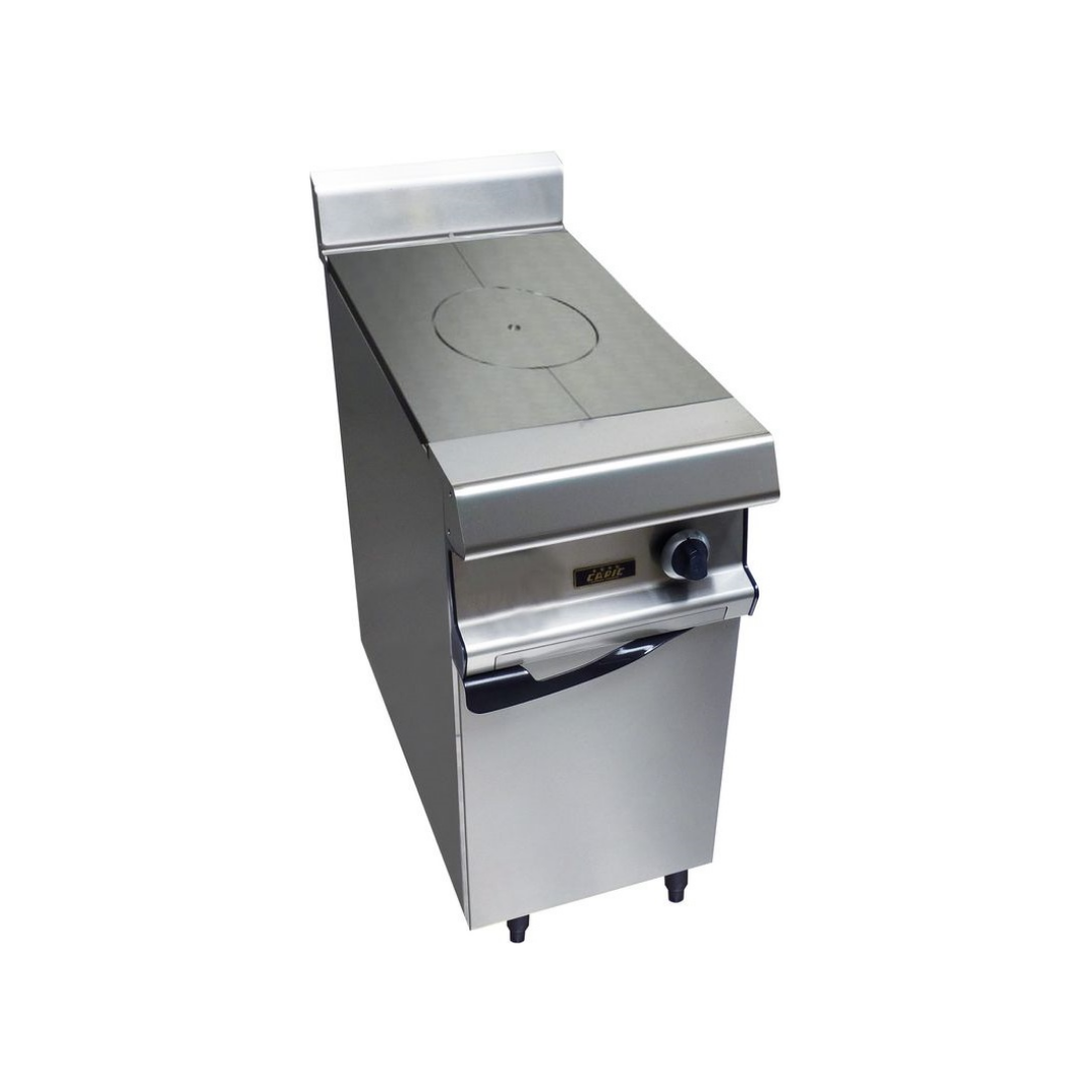 2 feux nus gaz à poser 400x836x270/390mm