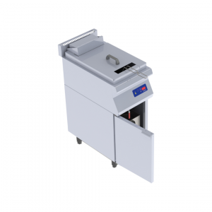 Friteuse gaz sur placard 15L 400x725x900mm 13kW