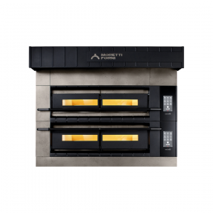 Four à pizza SERIE X électrique 2 chambres sans support - 2 x 6 pizzas